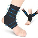 Tornozeleira de Compressão Estabilizadora Ortopédica Ajustável