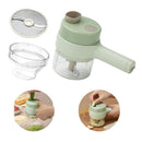 Triturador Cortador Elétrico Multifuncional 4 Em 1 Sem Fio