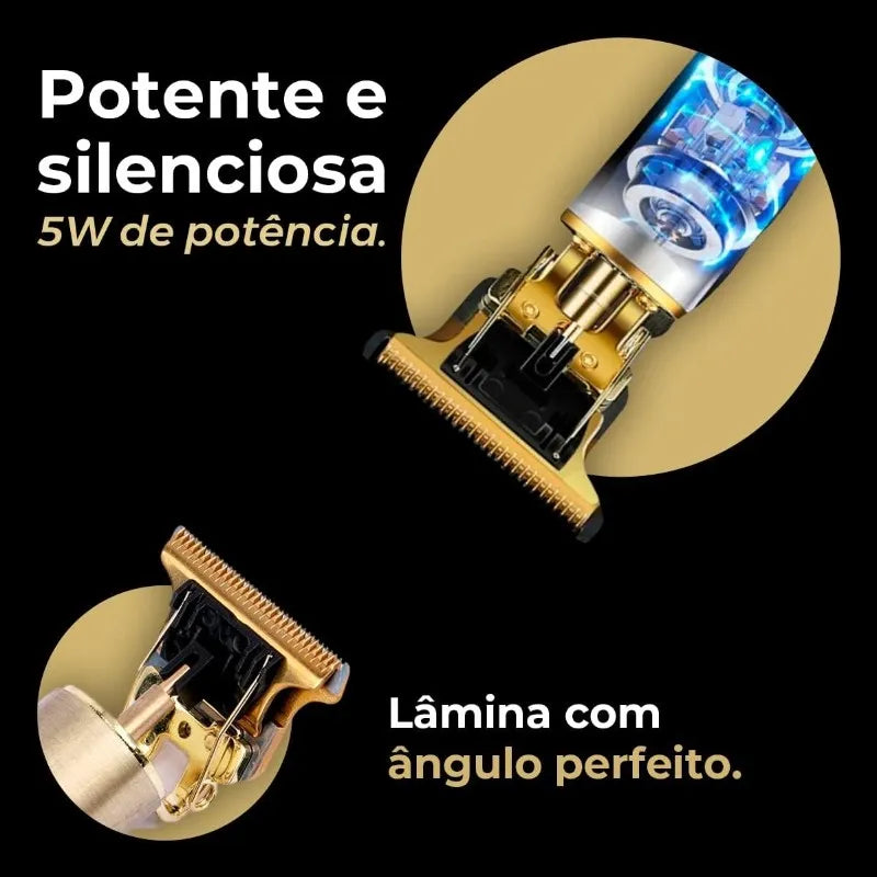 Máquina de cortar cabelo profissional  elétrica