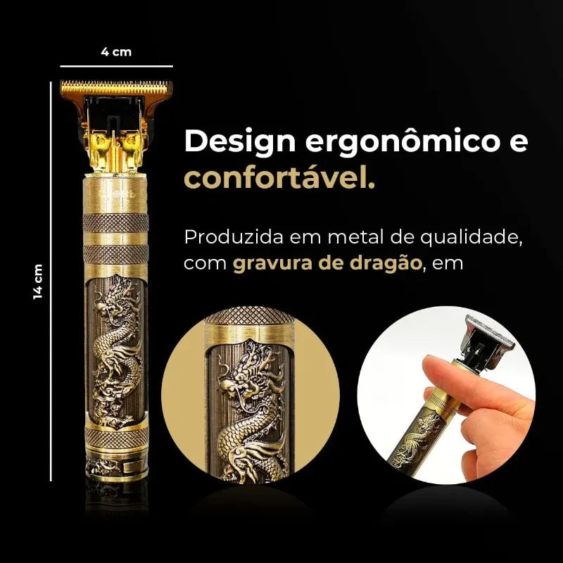 Máquina de cortar cabelo profissional  elétrica