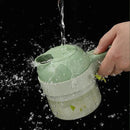 Triturador Cortador Elétrico Multifuncional 4 Em 1 Sem Fio