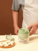 Triturador Cortador Elétrico Multifuncional 4 Em 1 Sem Fio