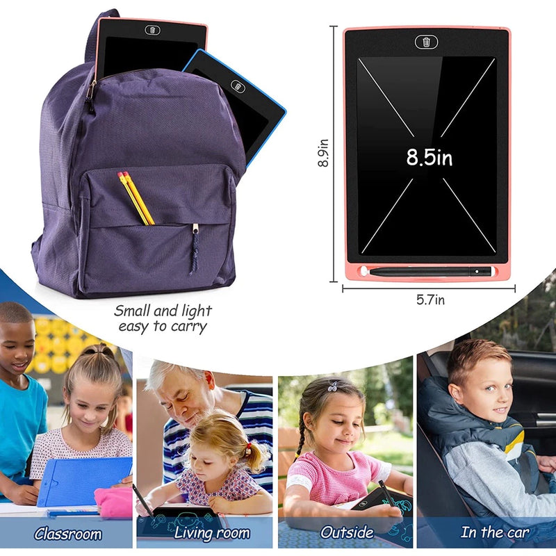 Tablet Magico Infantil Lousa Escrita Colorida