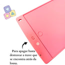 Tablet Magico Infantil Lousa Escrita Colorida