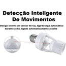 Sensor de presença e movimento para lâmpada