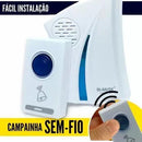 Campainha Sem Fio Longo Alcance Wireless