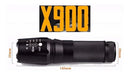 Lanterna Tática Recarregável LED X900