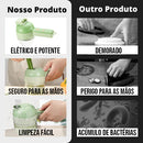 Triturador Cortador Elétrico Multifuncional 4 Em 1 Sem Fio