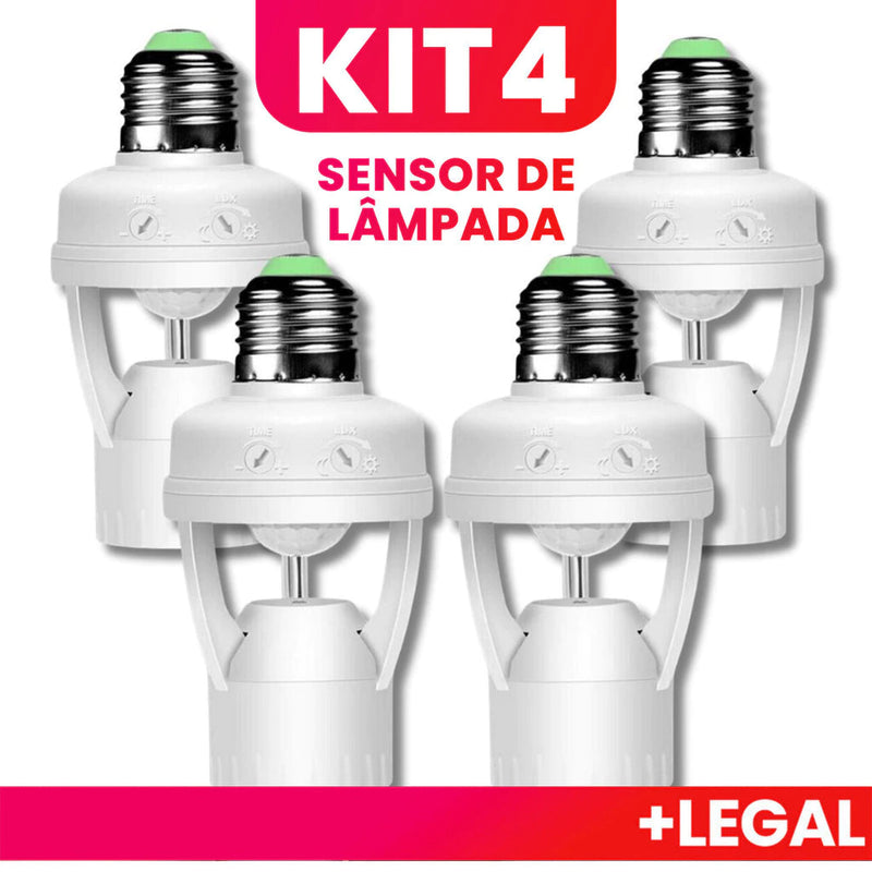 Sensor de presença e movimento para lâmpada