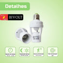 Sensor de presença e movimento para lâmpada