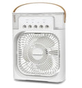 Mini Ar Condicionado Umidificador de Ar Ventilador Portátil Mesa