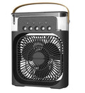 Mini Ar Condicionado Umidificador de Ar Ventilador Portátil Mesa