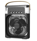 Mini Ar Condicionado Umidificador de Ar Ventilador Portátil Mesa
