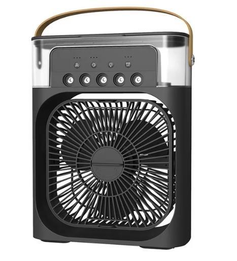 Mini Ar Condicionado Umidificador de Ar Ventilador Portátil Mesa